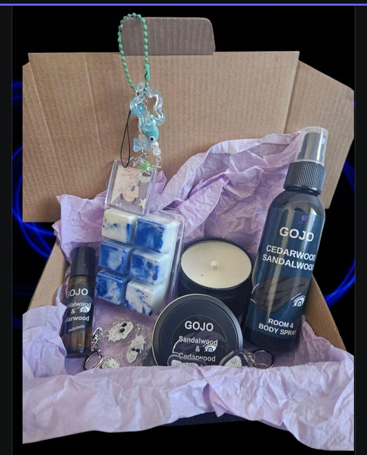 Sorcerer box Gojo Themed