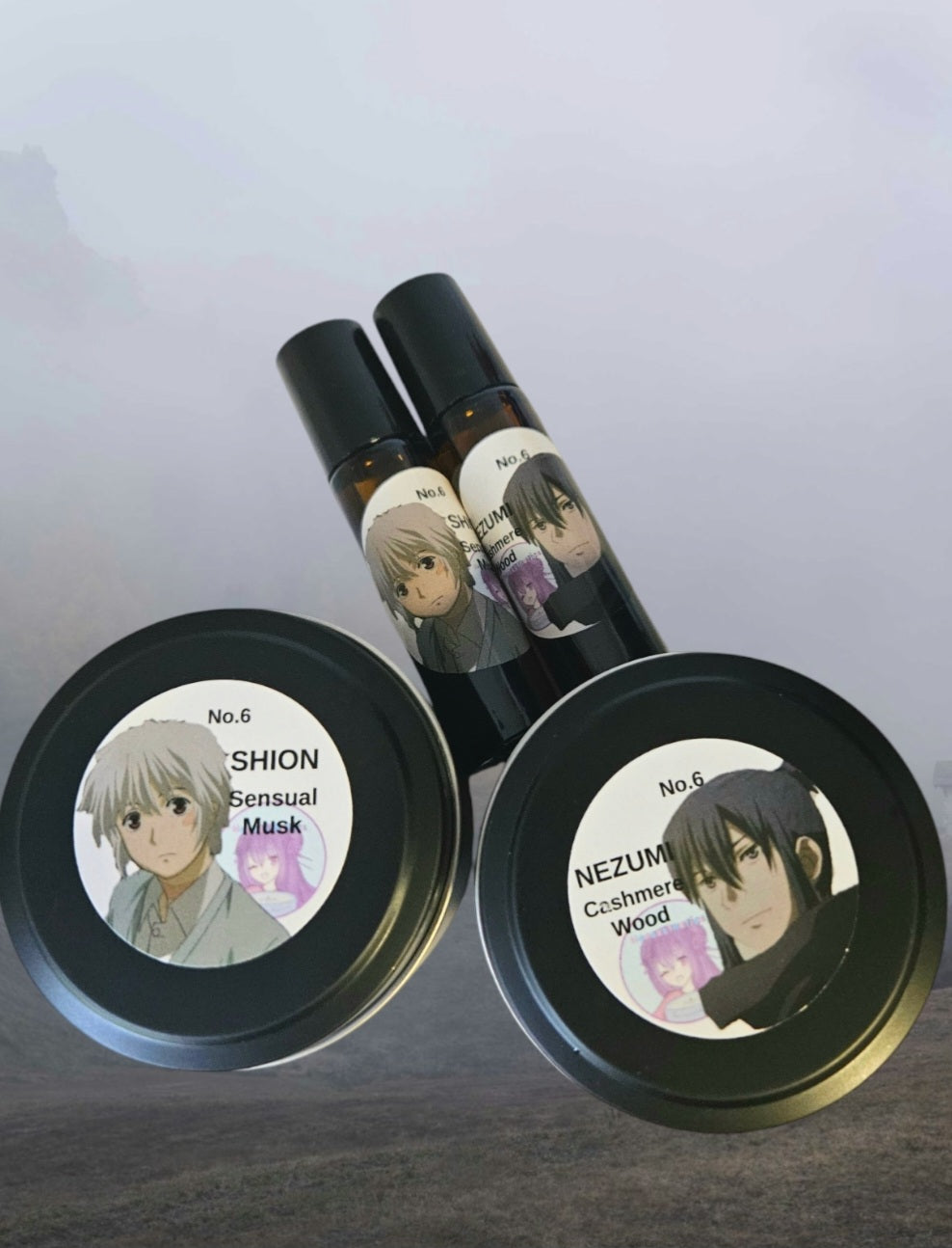 No.6 Inspired Candles and Perfume
