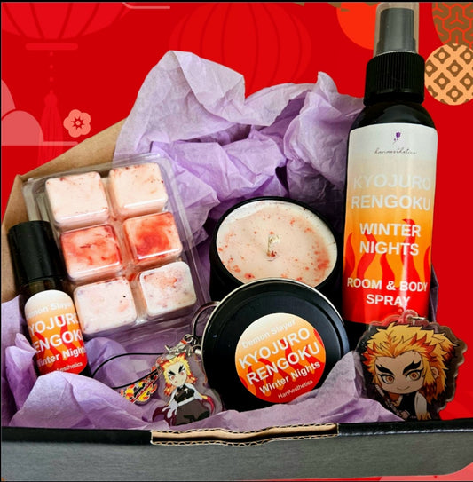 Demon anime Rengoku Themed Box