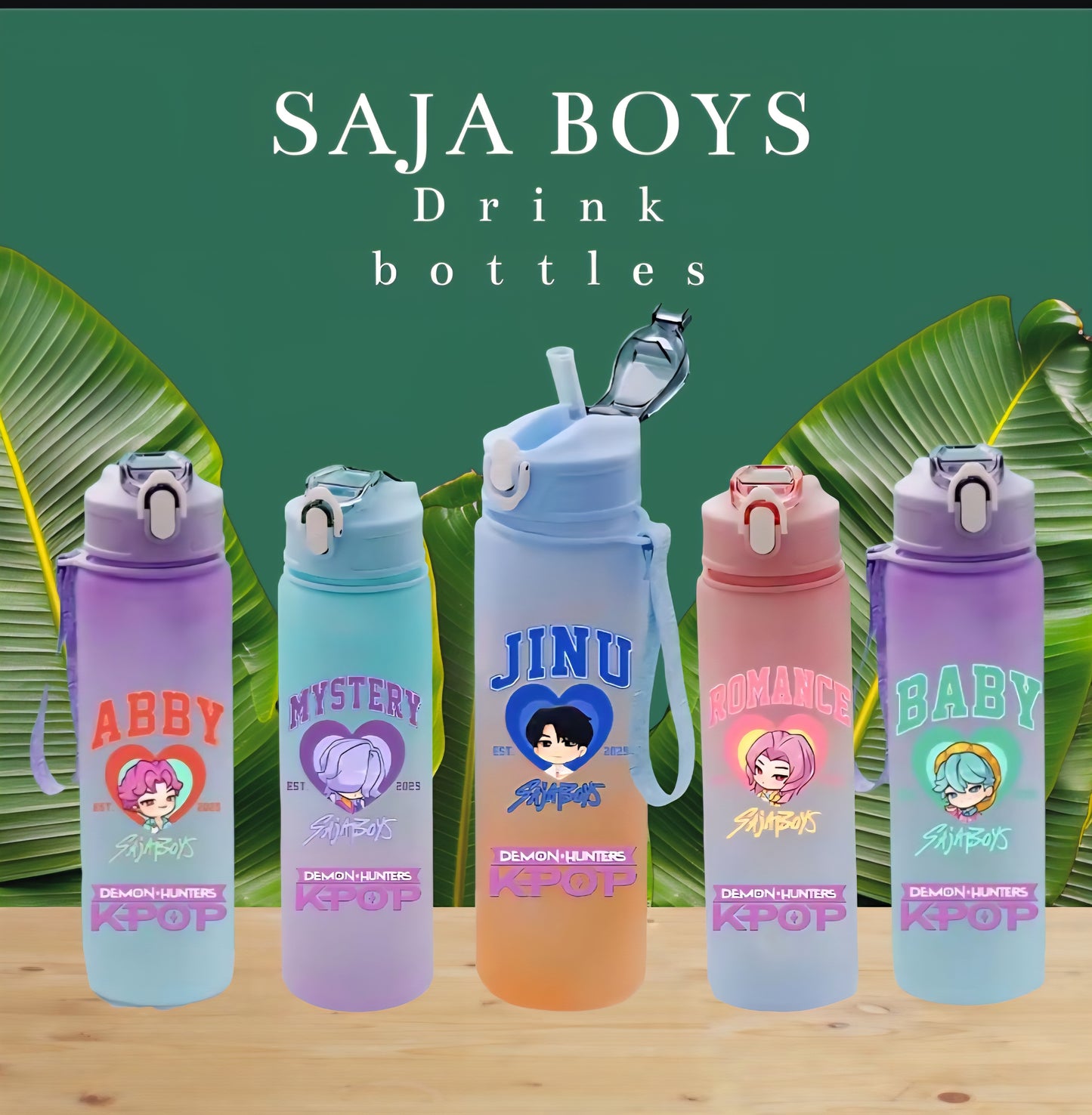 KPOP Demon Inspired Drink Bottles