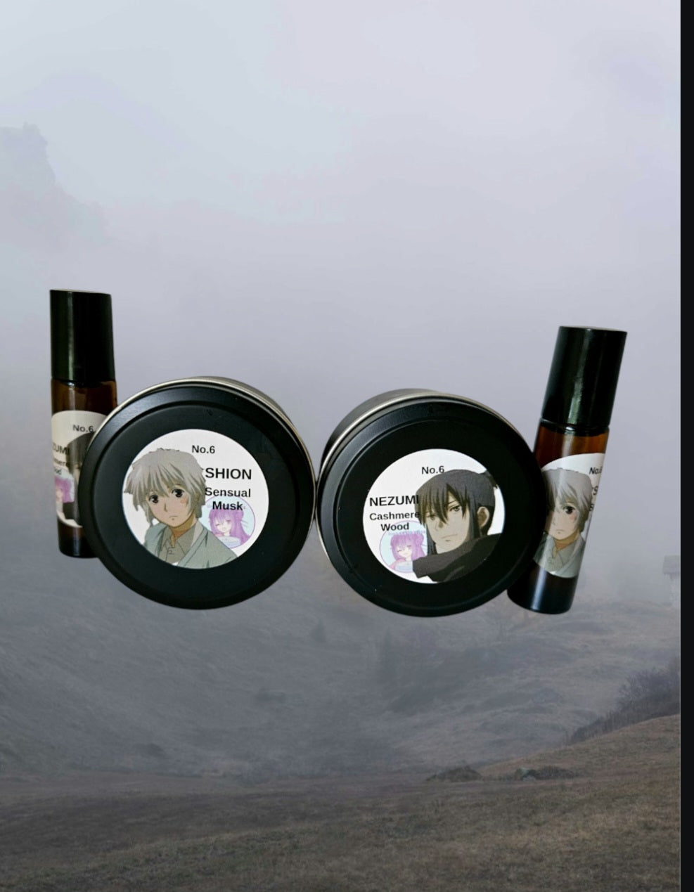 No.6 Inspired Candles and Perfume