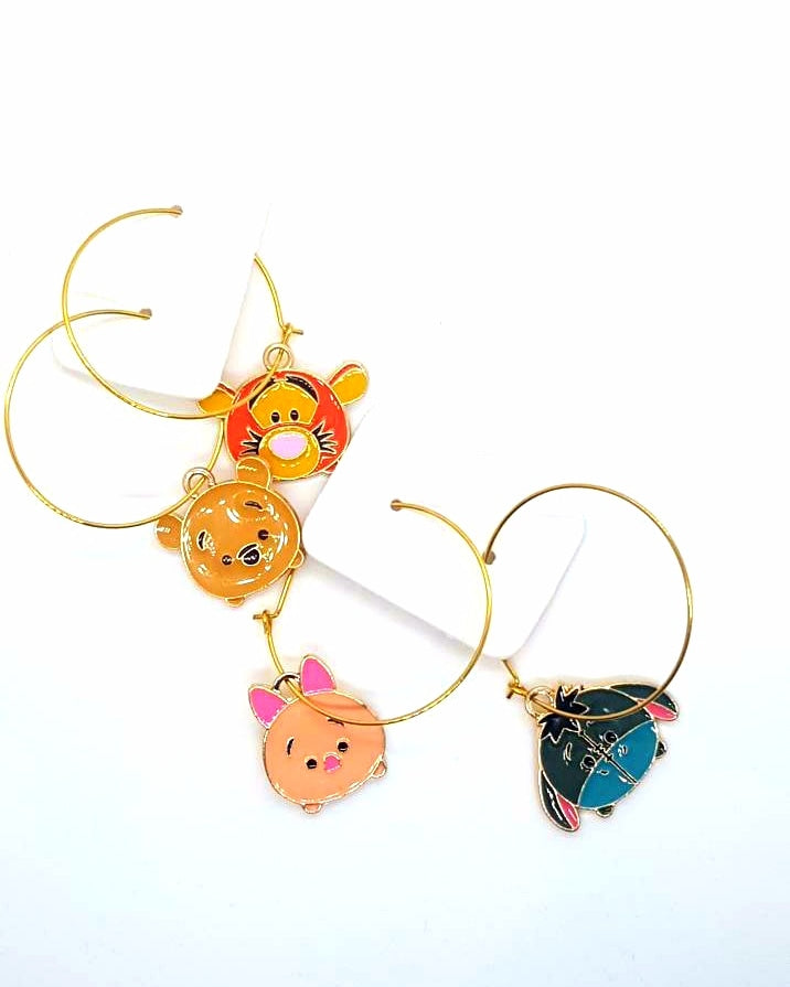 Pooh Bear Earrings