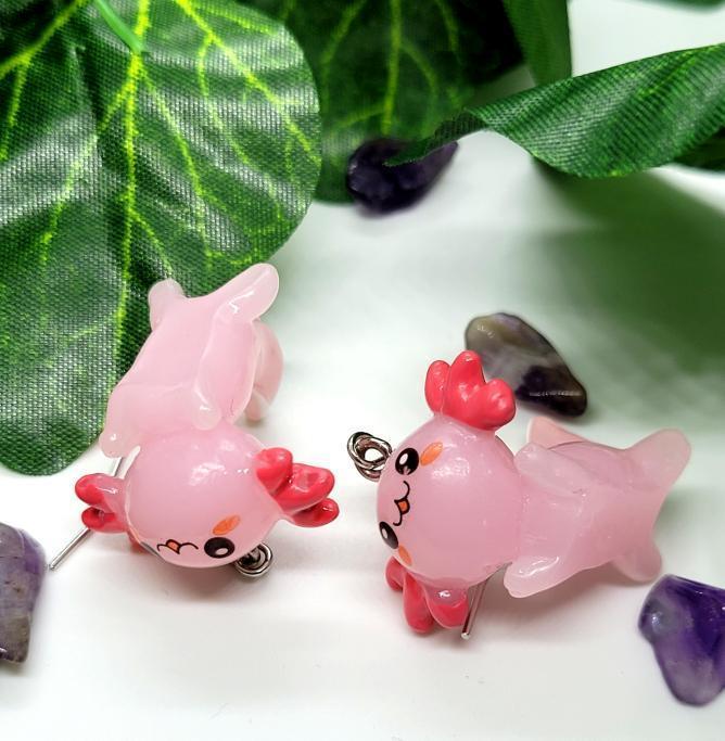 Axolotl Earrings