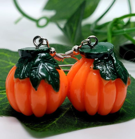 Pumpkin Earrings