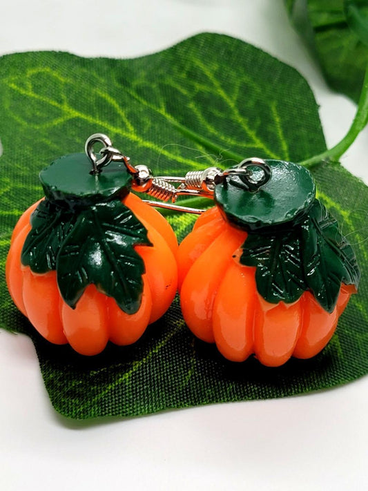 Pumpkin Earrings