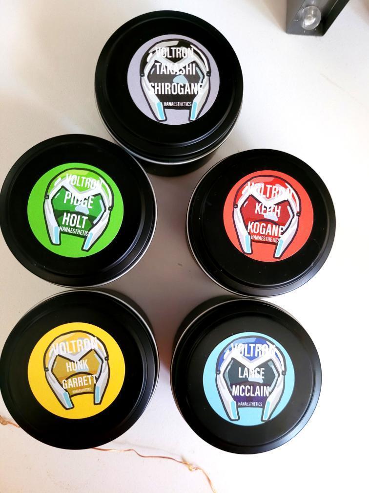 Voltron Legendary Defenders Candles