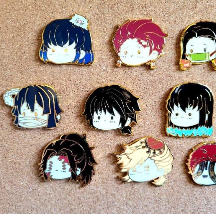 Demon Slayer Pins