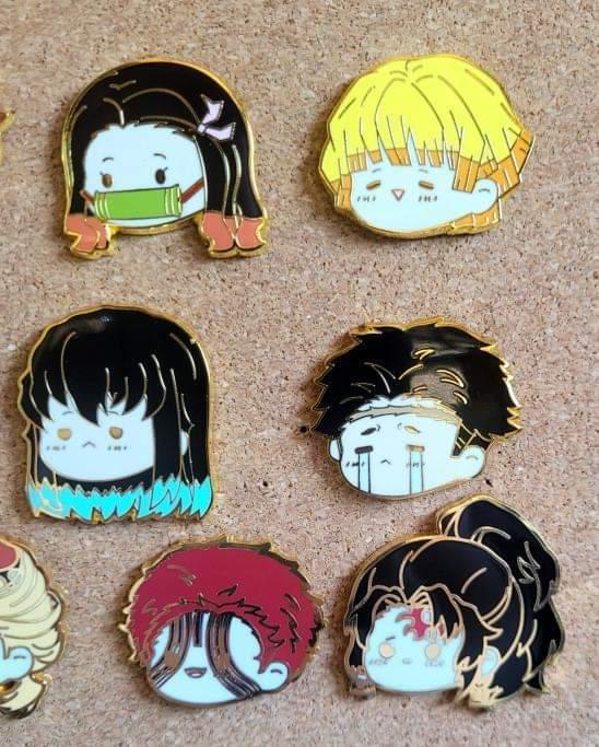 Demon Slayer Pins