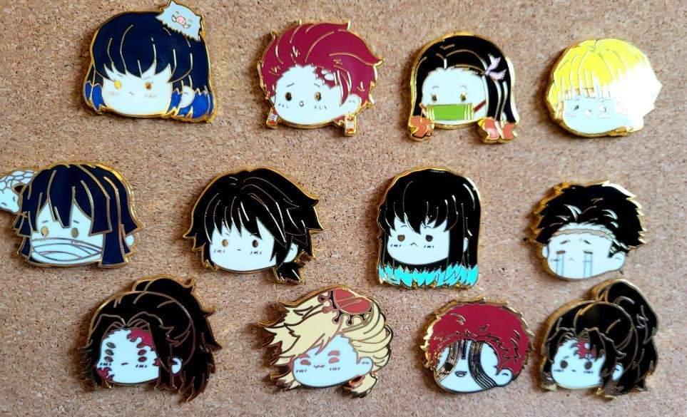 Demon Slayer Pins