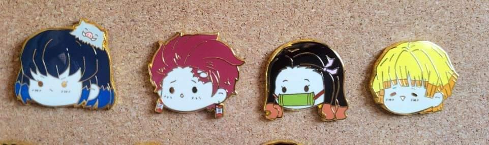 Demon Slayer Pins