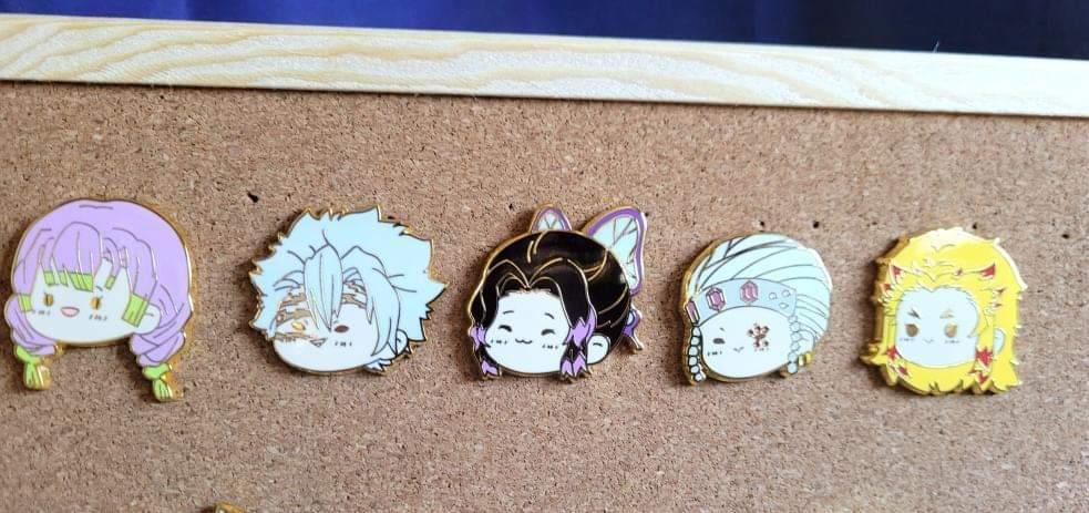 Demon Slayer Pins