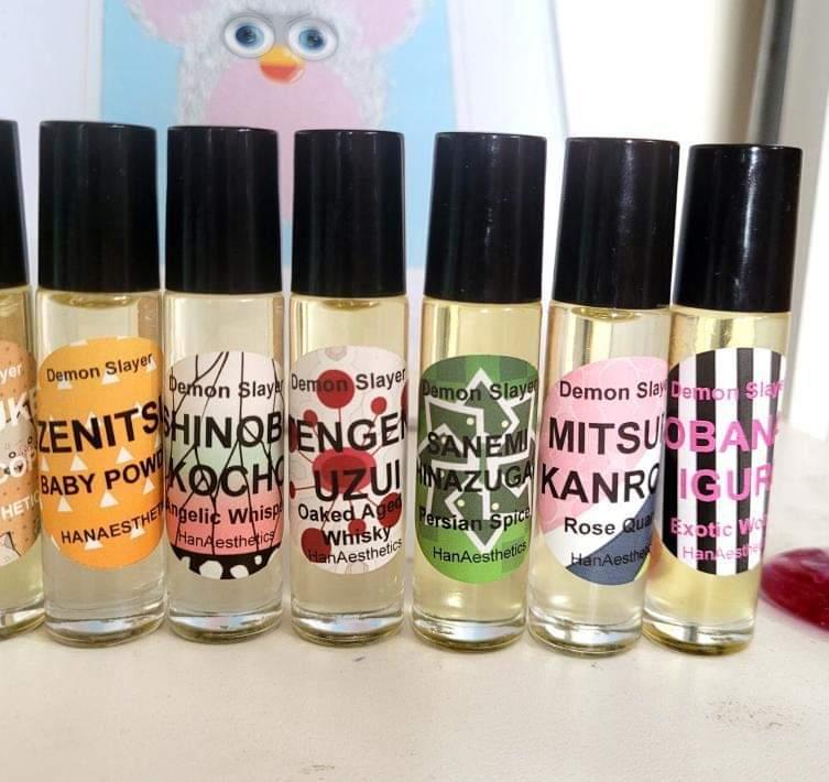 Demon Slayer Inspired Perfumes