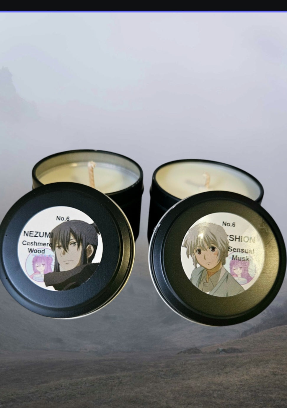No.6 Inspired Candles and Perfume