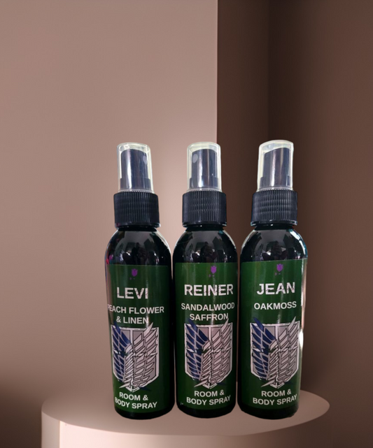 Attack On Titan Body and Room Spray