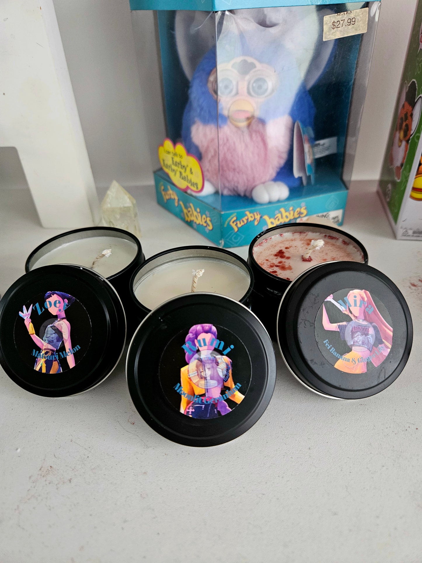 Huntrix Demon Hunter Candles