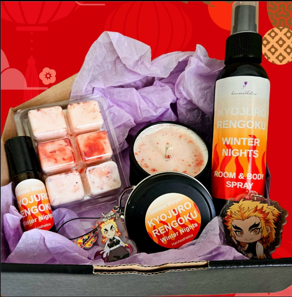 Demon anime Rengoku Themed Box