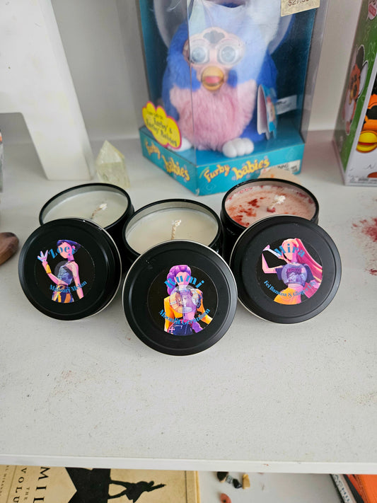 Huntrix Demon Hunter Candles