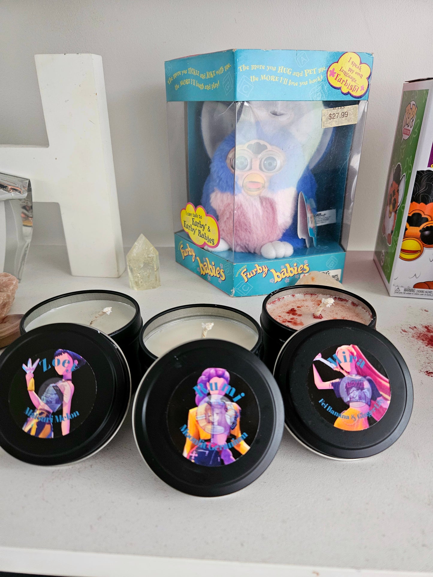 Huntrix Demon Hunter Candles