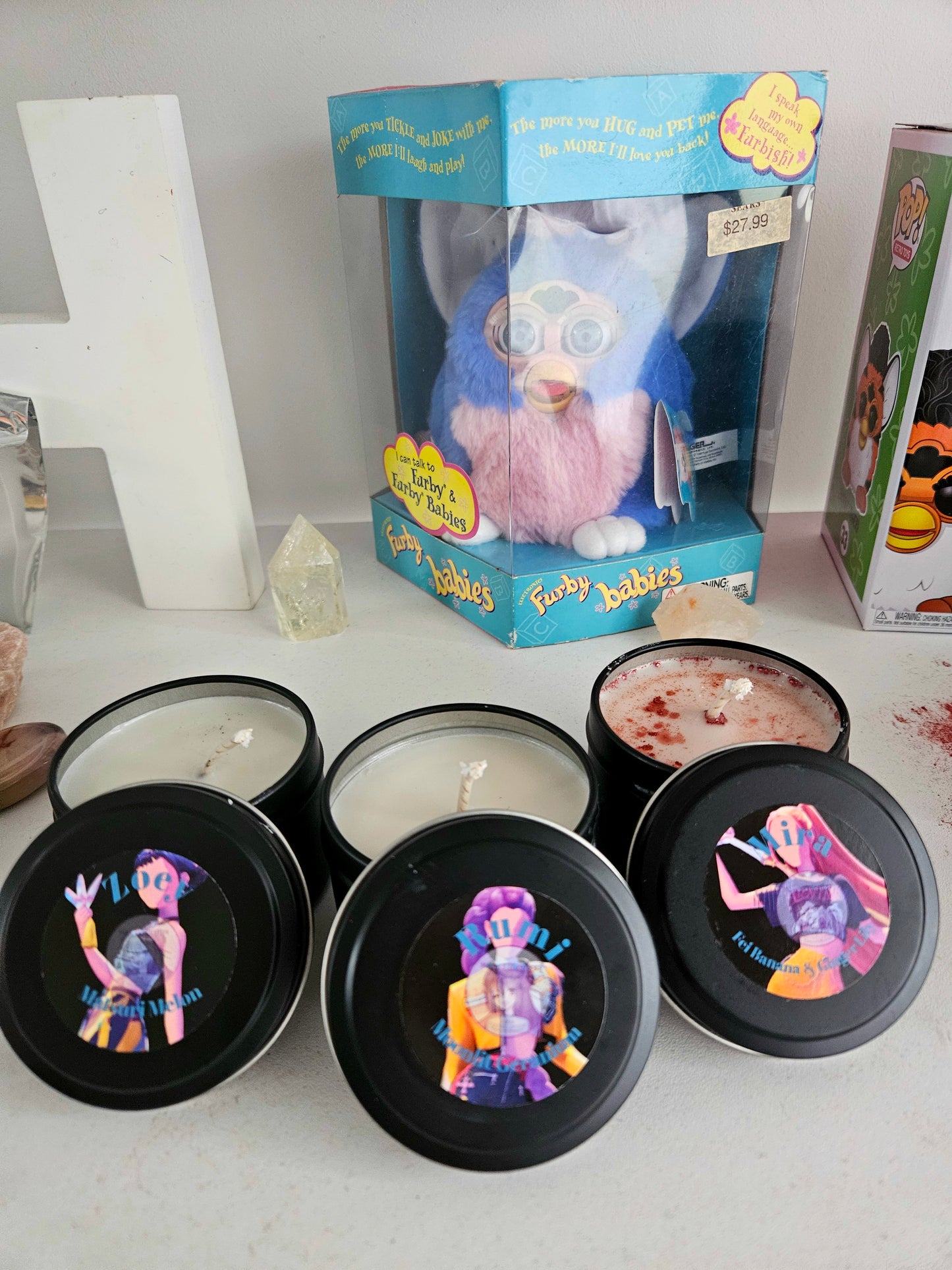 Huntrix Demon Hunter Candles