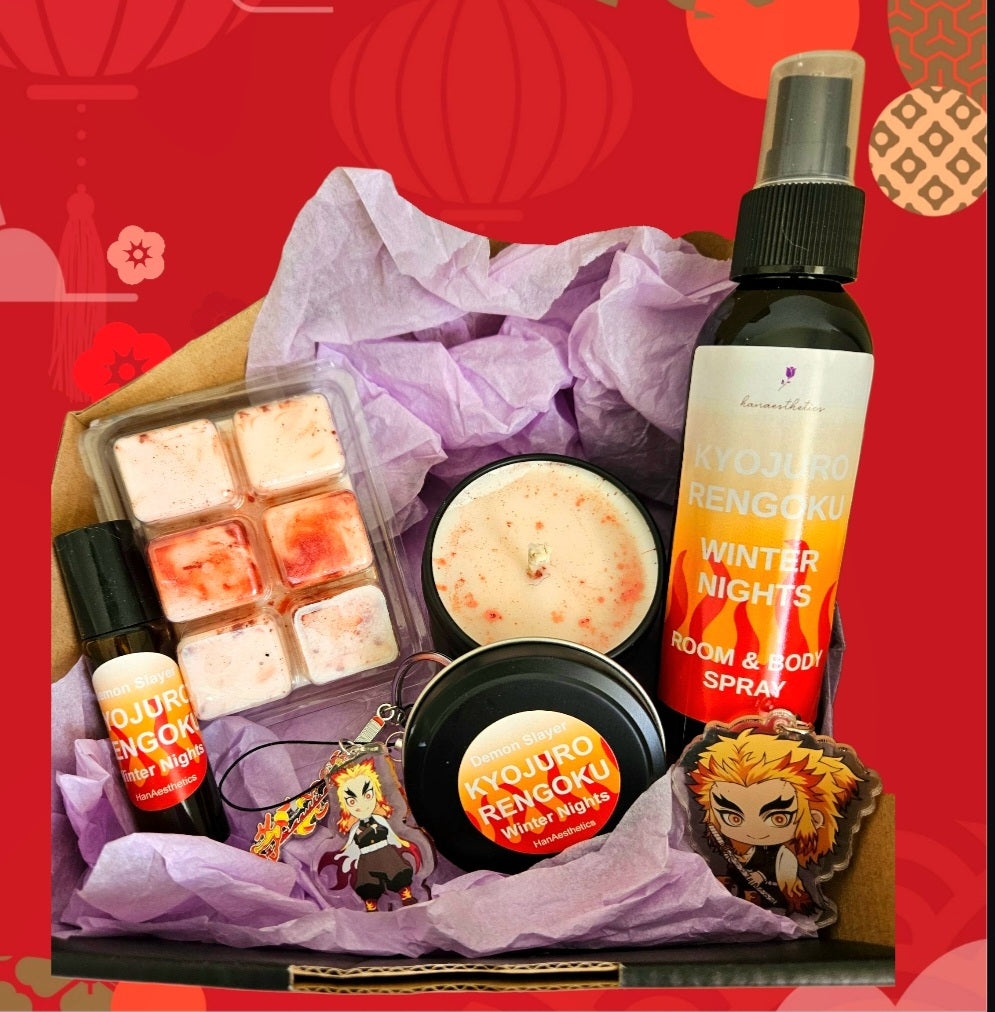 Demon anime Rengoku Themed Box