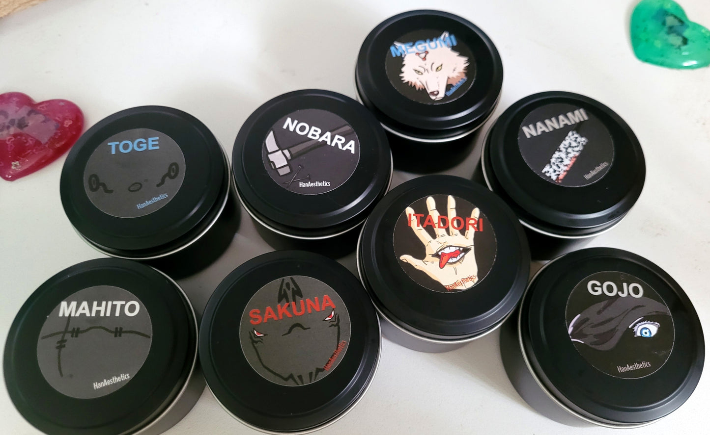 Jujutsu Kaisen Inspired Candles