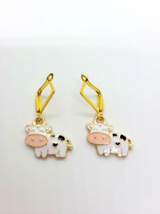 Cow Earrings