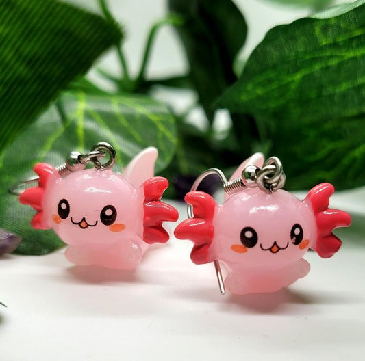 Axolotl Earrings