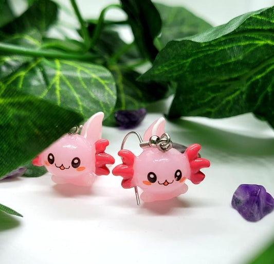 Axolotl Earrings