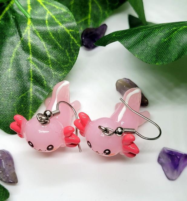 Axolotl Earrings