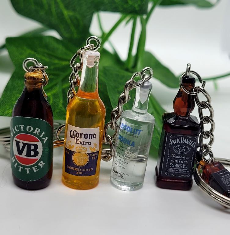 Alcohol Keychains