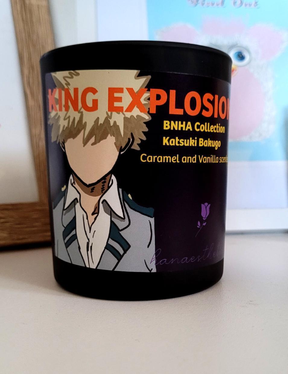 Bakugo Candle