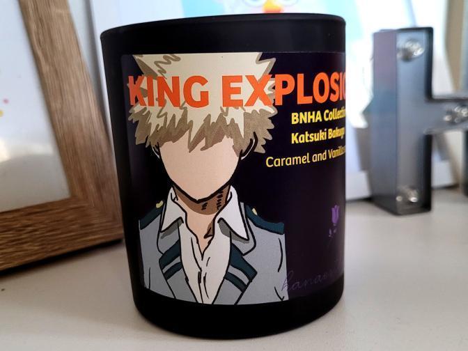 Bakugo Candle