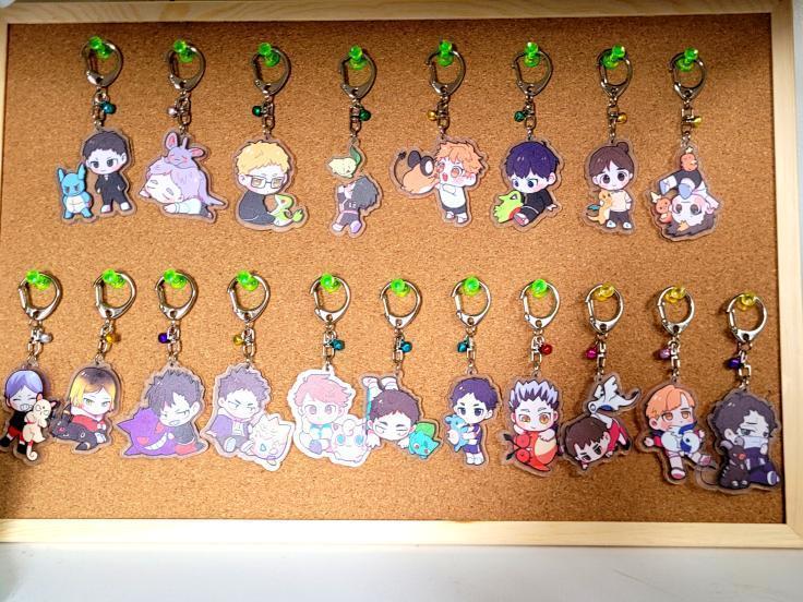 Haikyuu Keychains