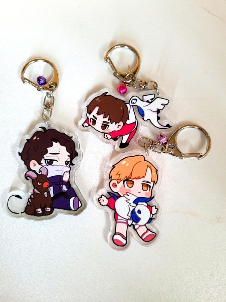 Haikyuu Keychains