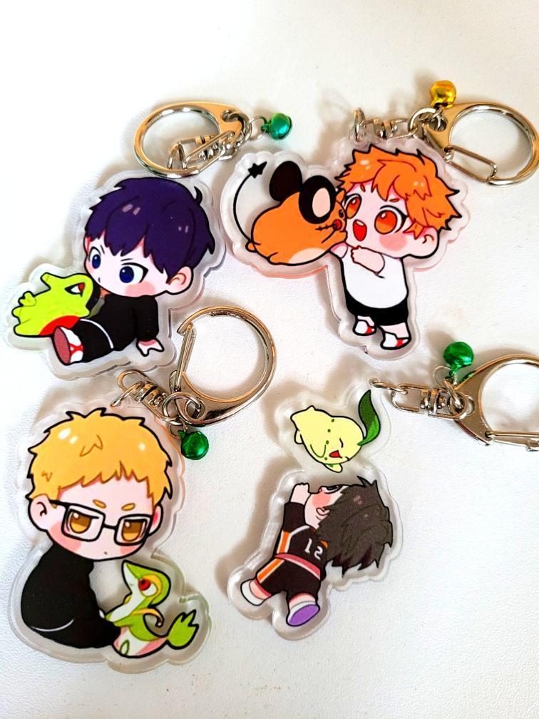 Haikyuu Keychains