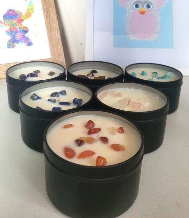 Crystal Chakra Candles