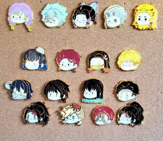 Demon Slayer Pins