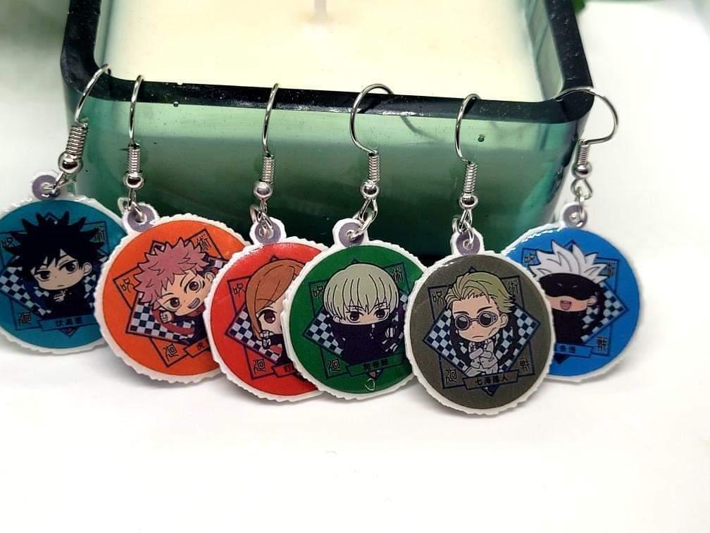 Jujutsu Kaisen Earrings – HanAesthetics